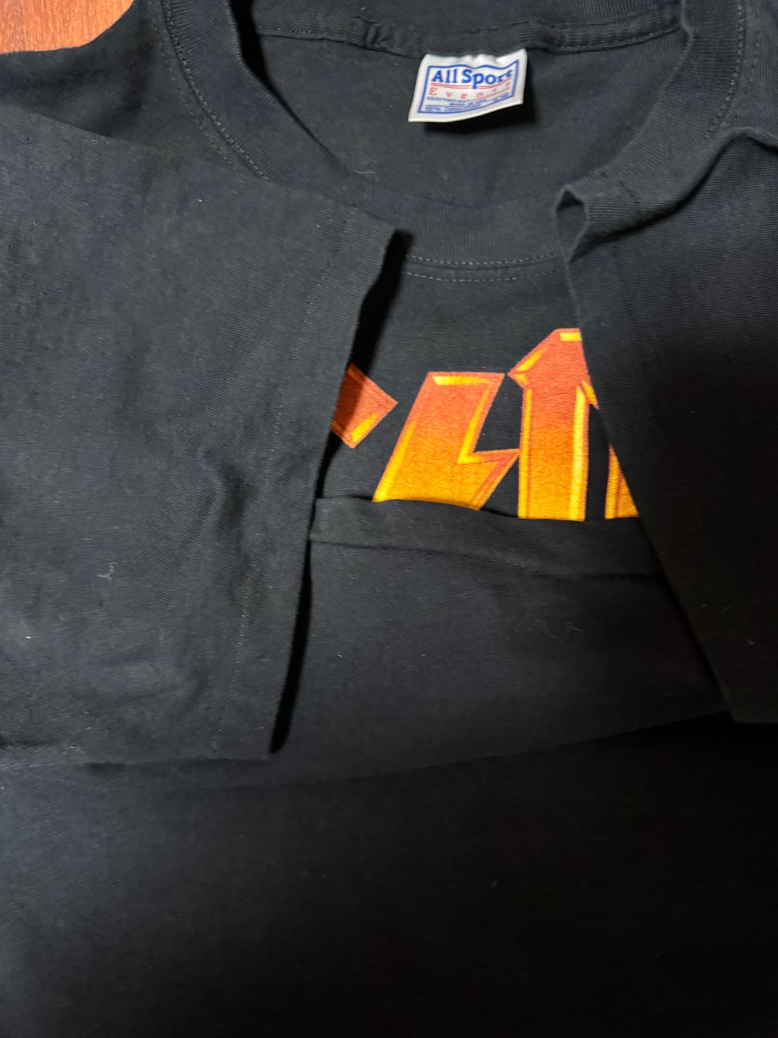 [XL] ACDC Bonfire 빈티지 밴드티 상품이미지4