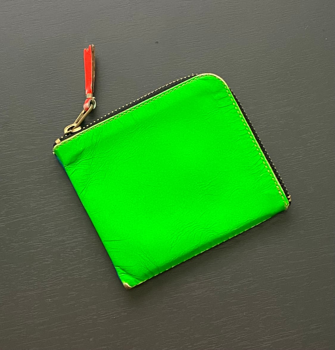 꼼데가르송 Comme des Garcons 슈퍼 플루오 가죽 반지갑 상품이미지3
