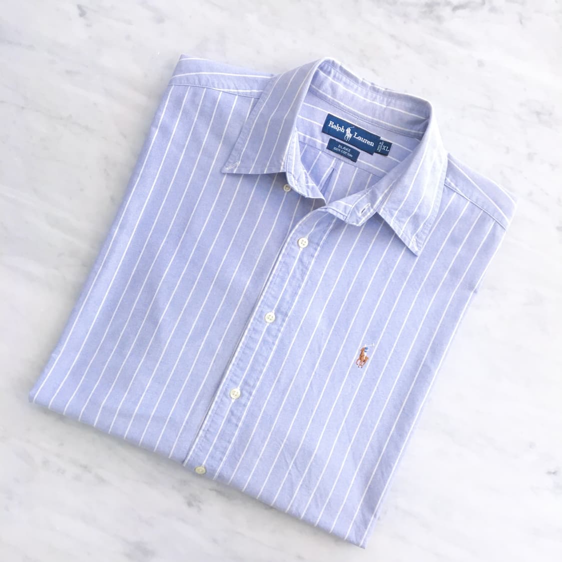 소라 스트라이프 옥스포드 셔츠 남자 115 120 상품이미지1