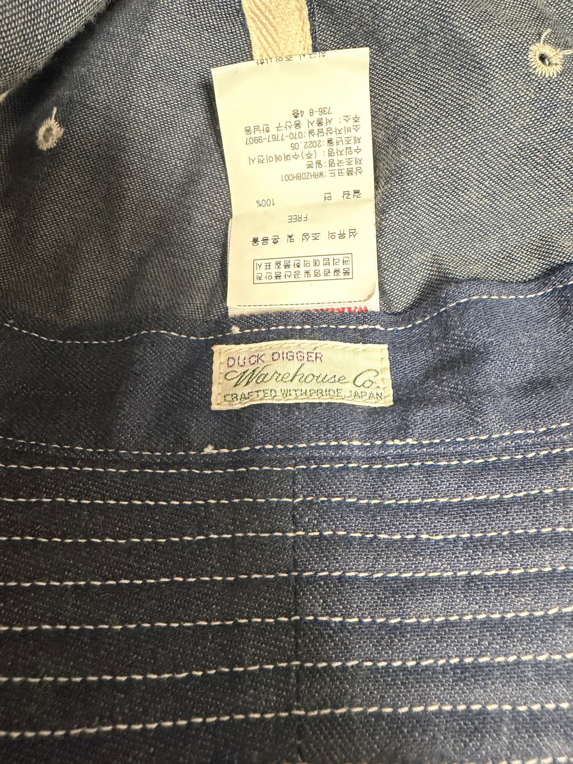 웨어하우스 덕디거 버킷햇 상품이미지3