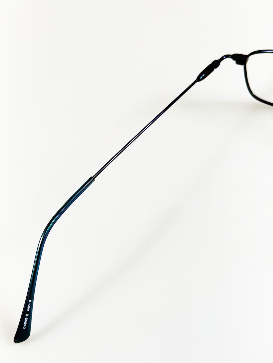 독일제 NO NAME 블루 메탈 슬림 스퀘어 빈티지  안경 상품이미지7