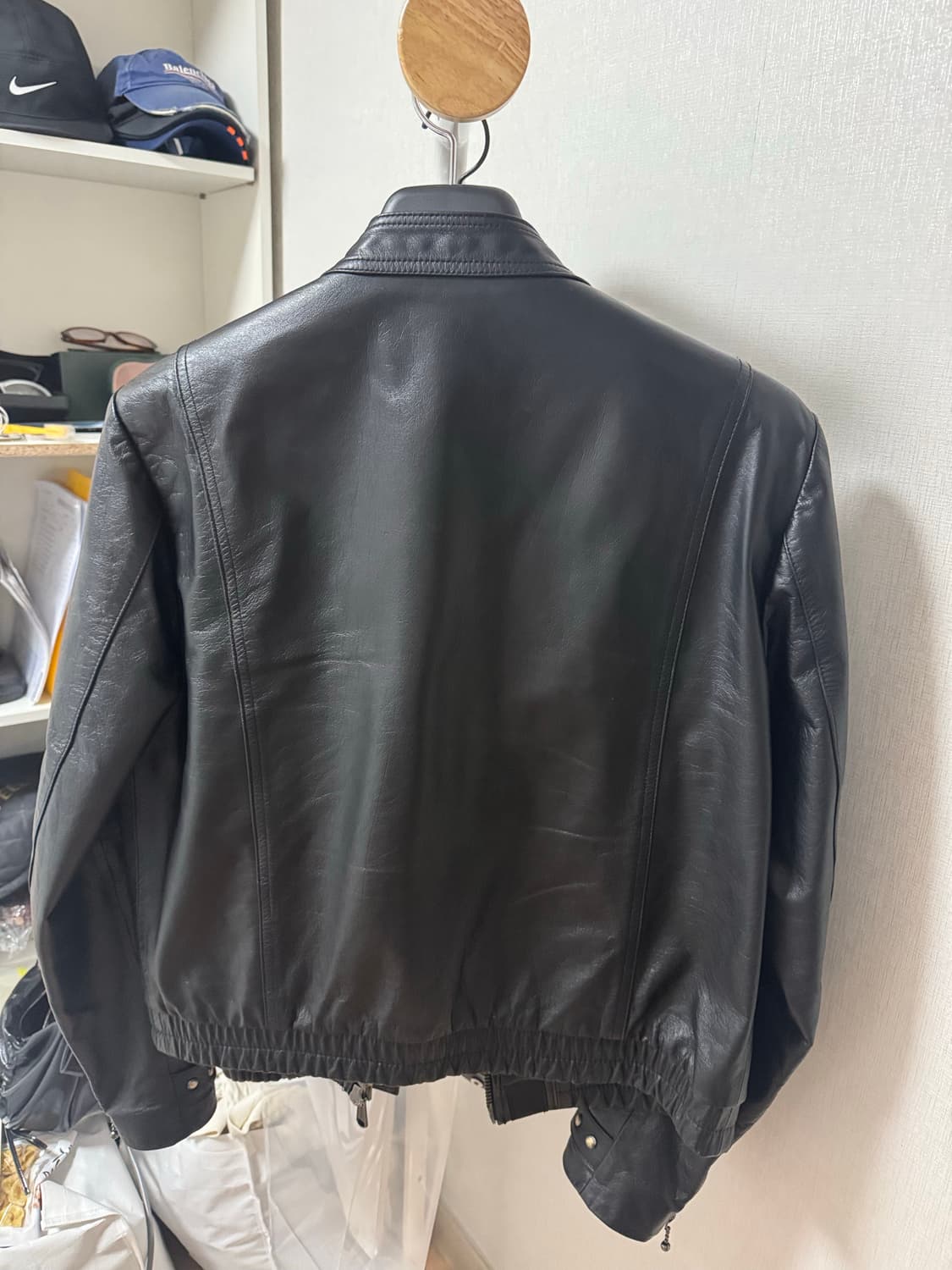 베이컨트 아카이브 Draven Leather Jacket 상품이미지4
