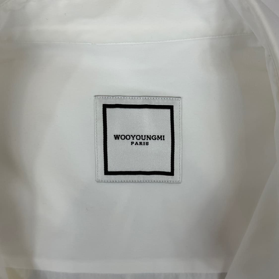 우영미 플라워 백로고 셔츠 상품이미지4