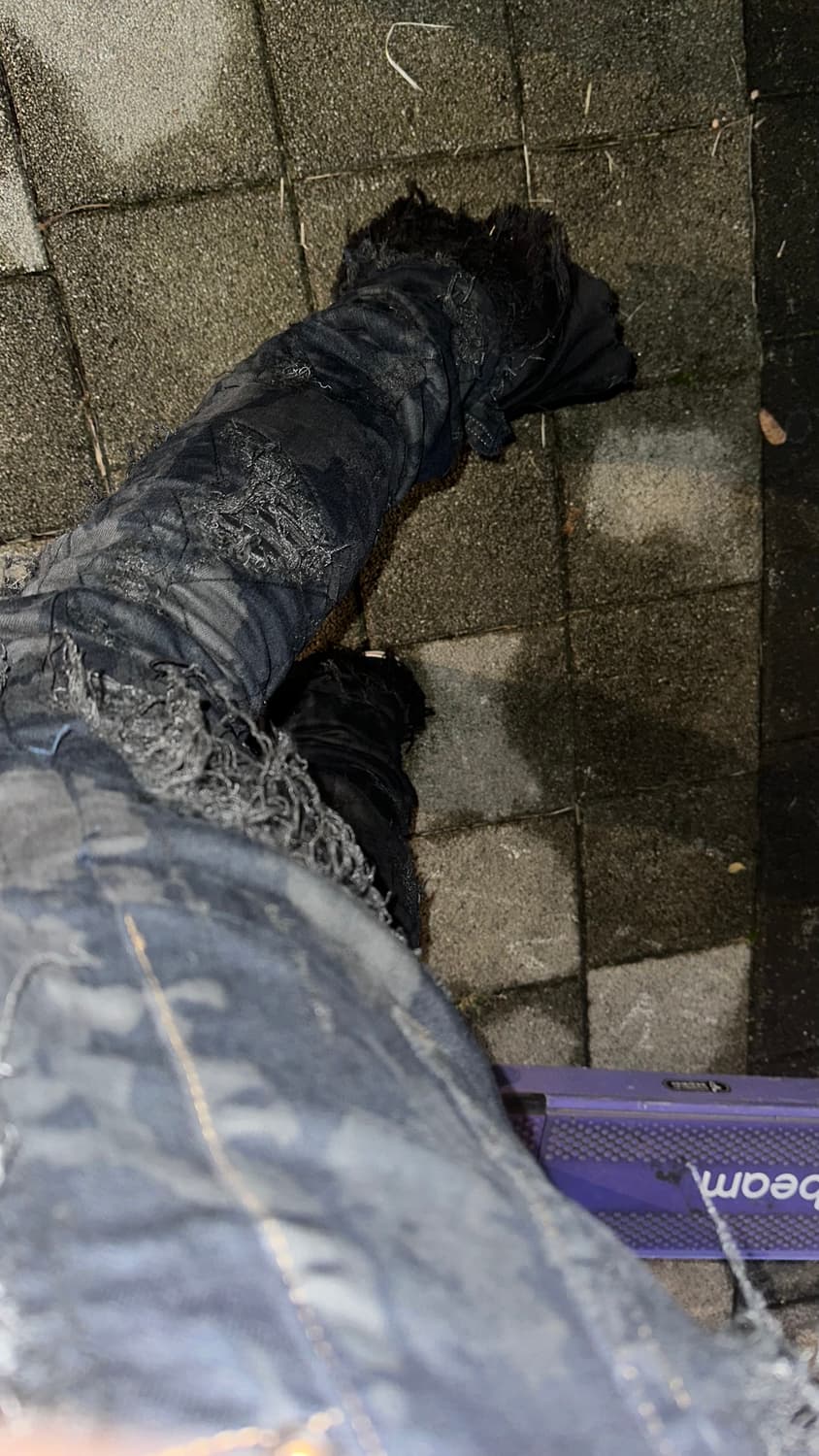 Fagassent distressed jeans 상품이미지3