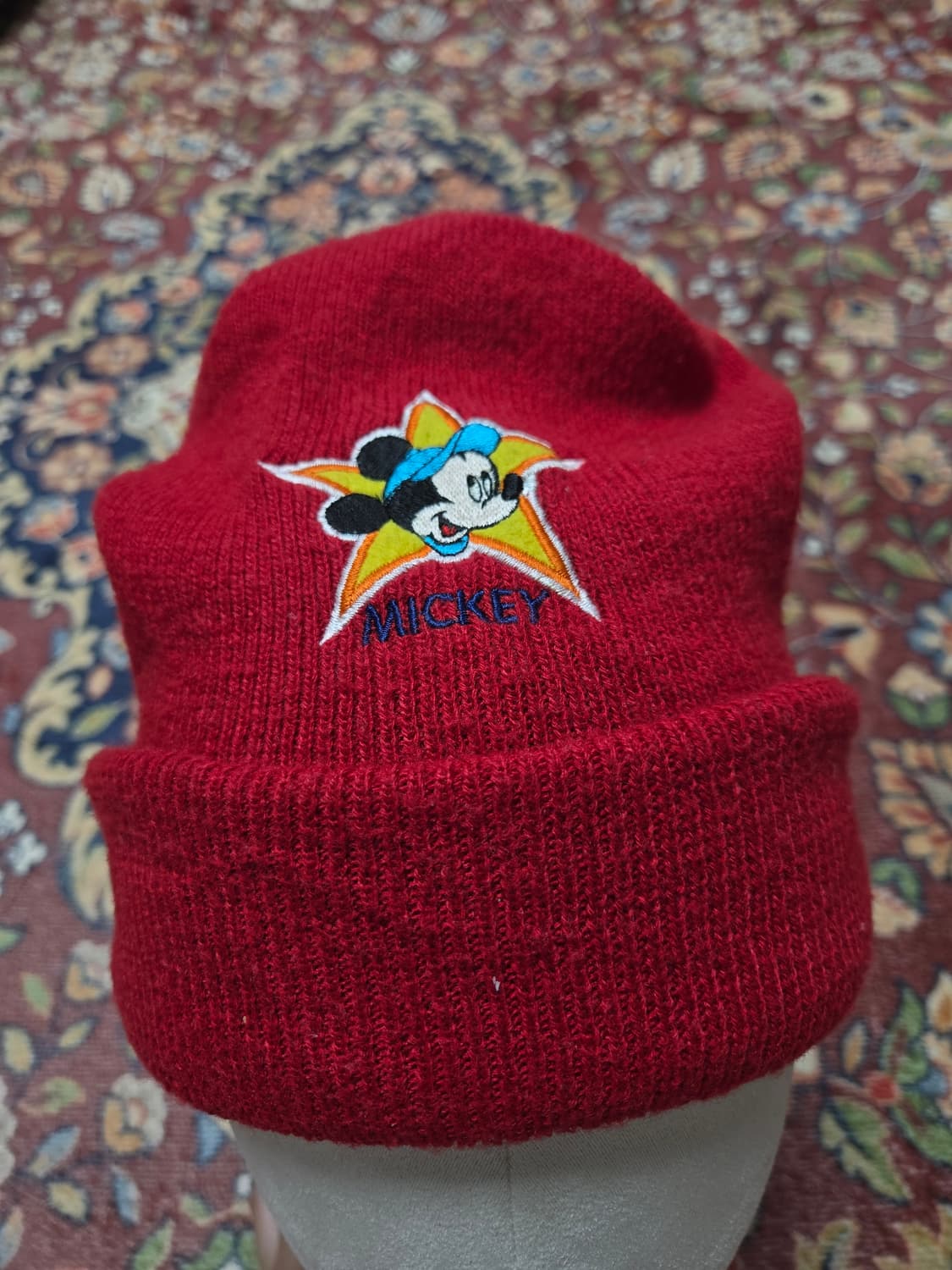 디즈니 오리지널 90s 재팬 빈티지 미키마우스 비니  상품이미지2