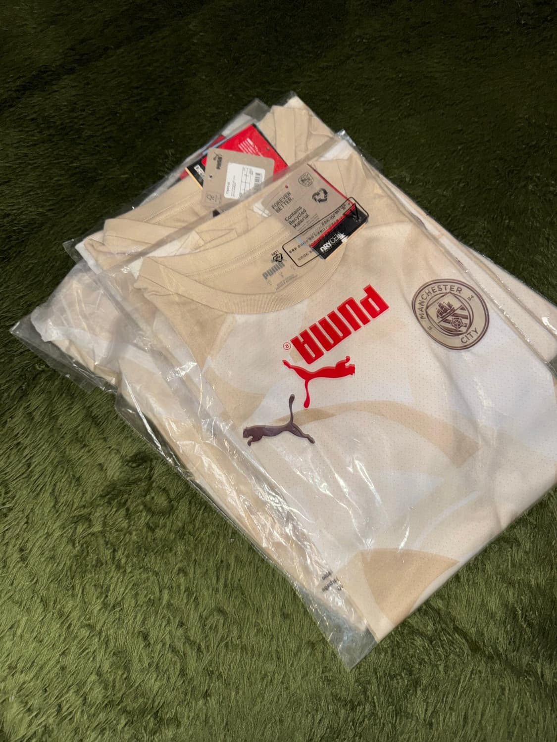 [XL] 푸마 맨시티 2023/24 프리매치 저지 그래놀라 논마킹 상품이미지10