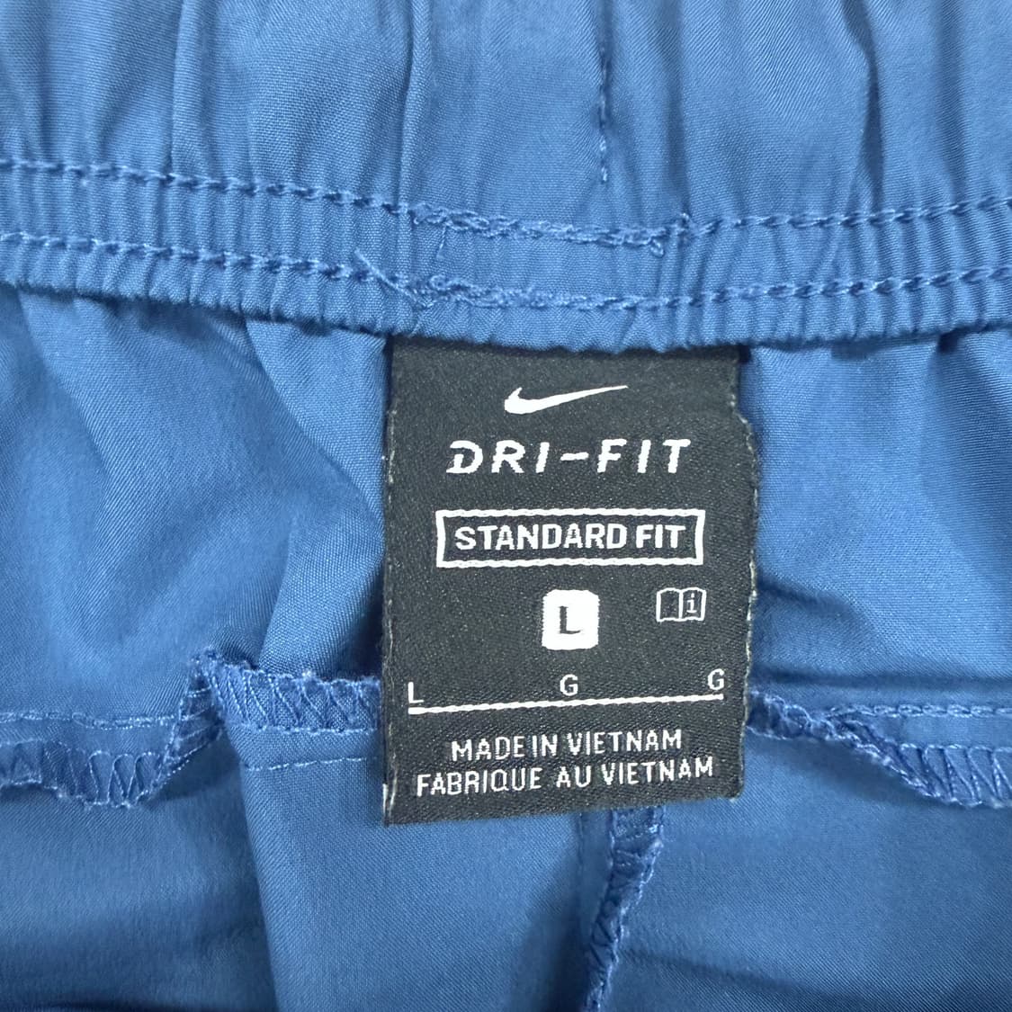 (L)나이키 Nike 빅로고 우븐 반바지(네이비) 상품이미지2
