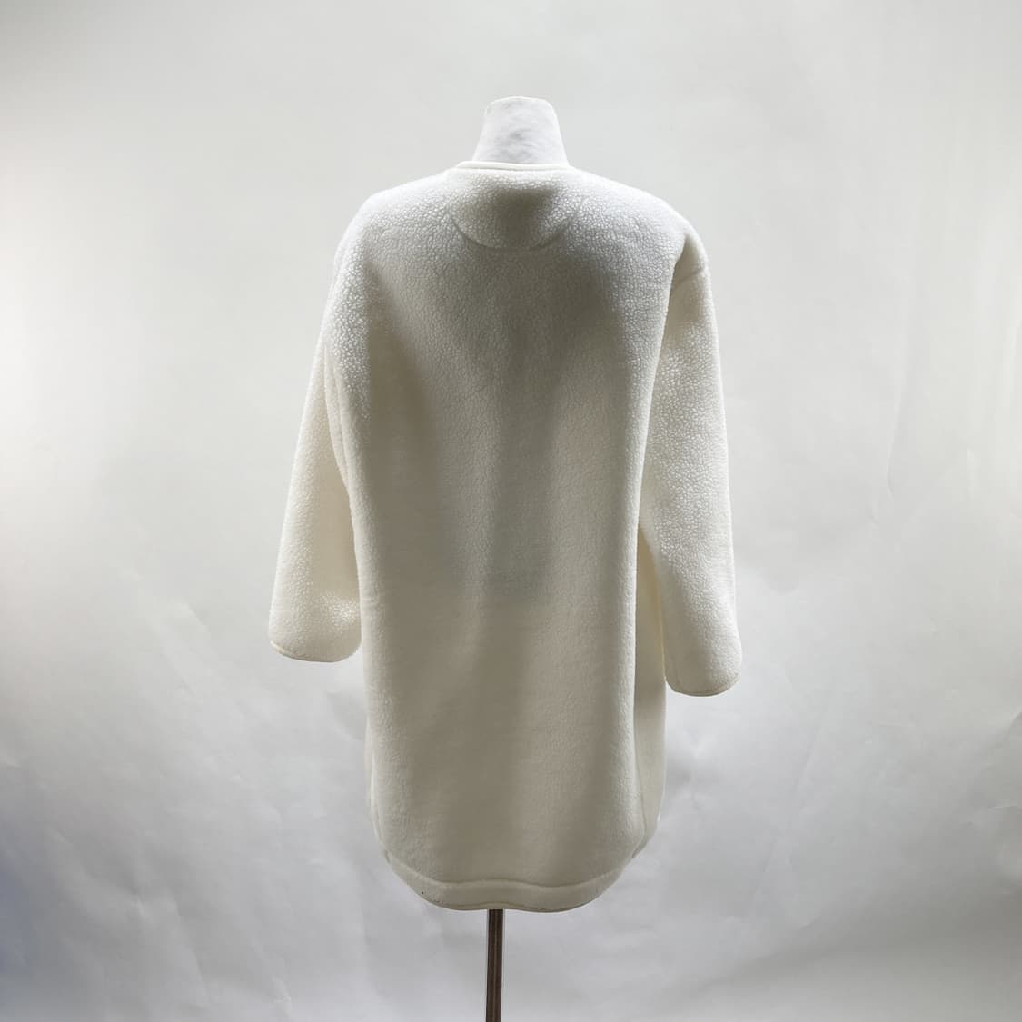 네파 여성 양털후리스 롱자켓 화이트 90 상품이미지3