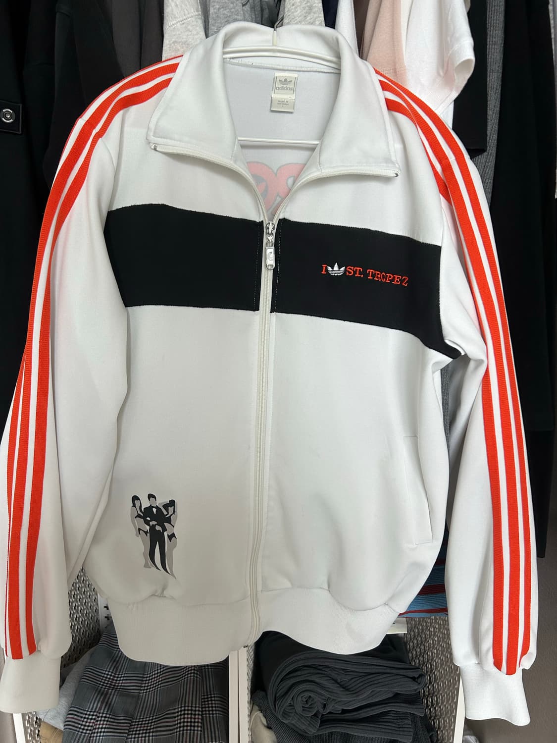 아디다스져지 화이트 ST. TROPEZ 상품이미지1