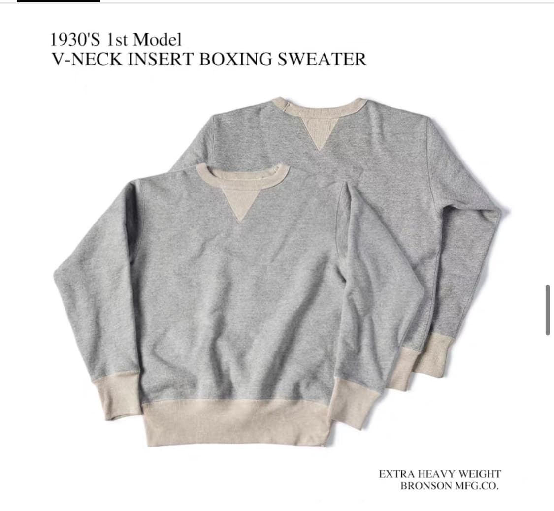 브론슨 맨투맨 L(40) 사이즈 상품이미지2