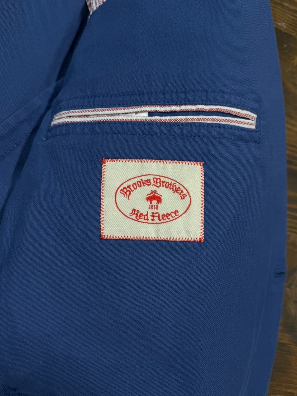 브룩스 브라더스 코튼 테일러드 자켓 슬림100 상품이미지7