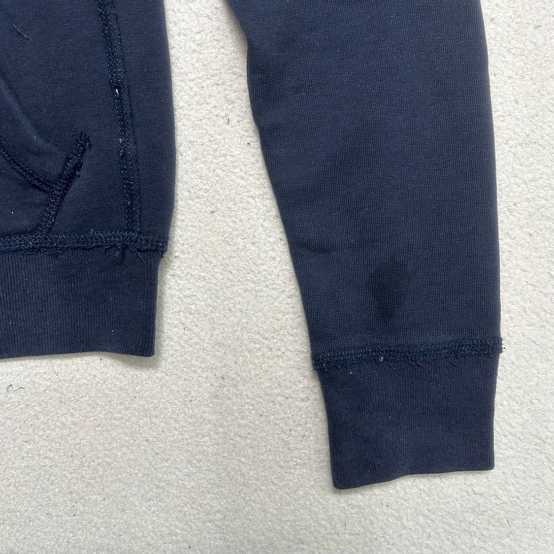 홀리스터 네이비 슬림핏 후드집업 S 상품이미지2