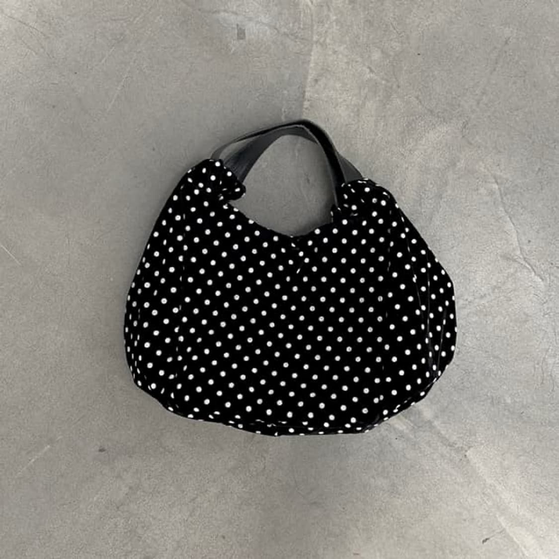 꼼데 트리콧 도트백 상품이미지1