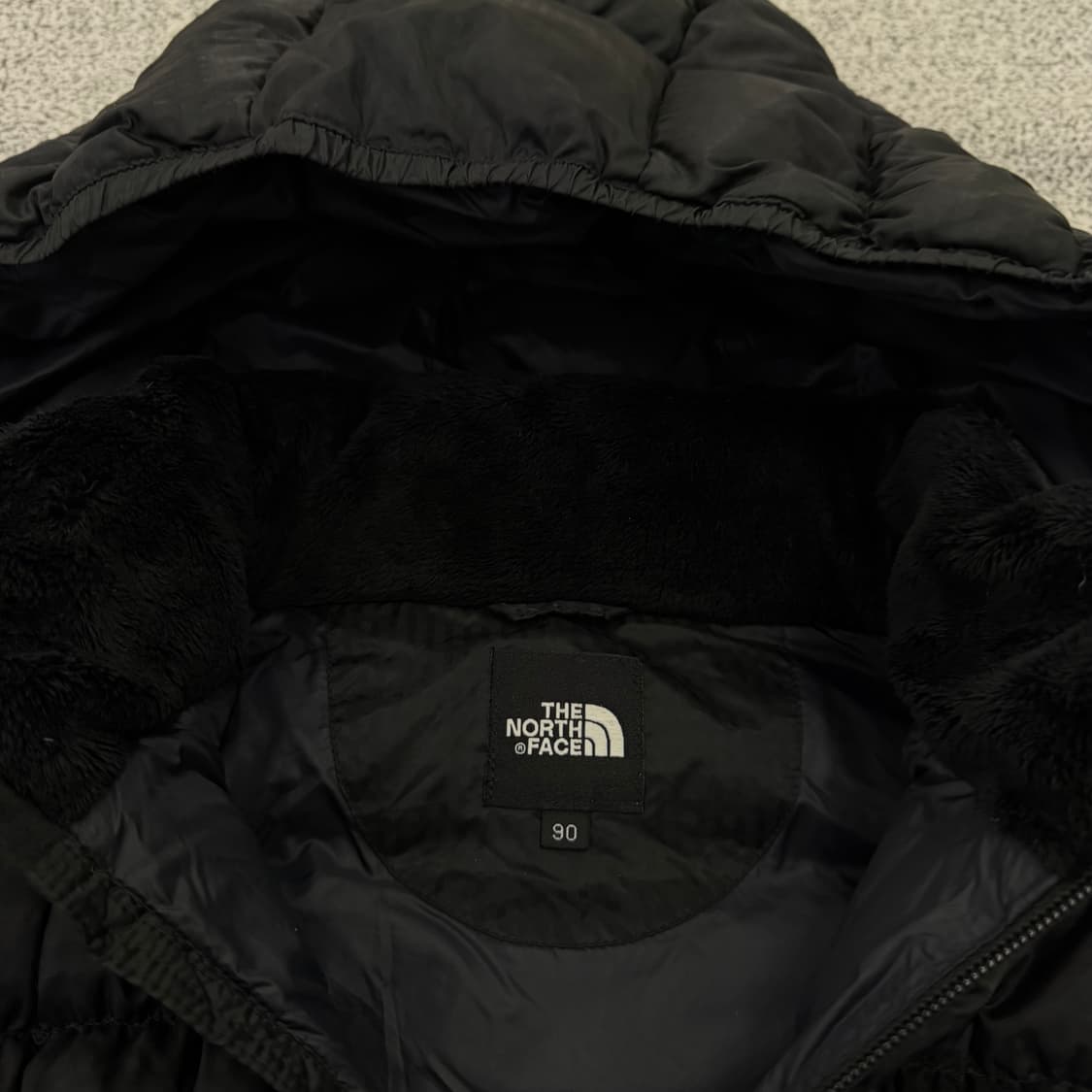 90L 노스페이스 여성 구스 패딩조끼 0130H1 상품이미지3