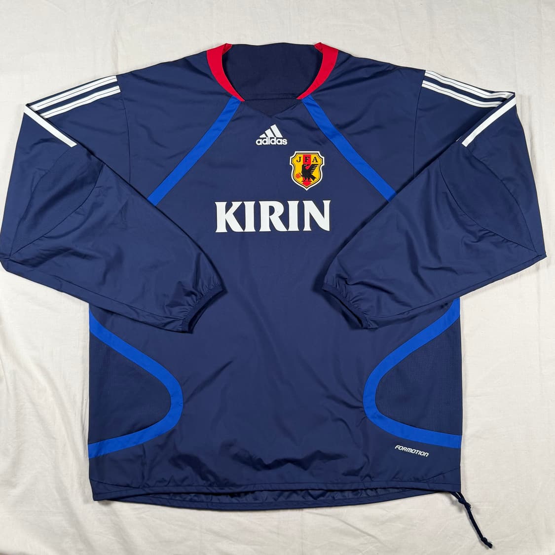 06 아디다스 일본 축구 국가대표 웜업 바람막이 유니폼 선수용 어센틱 상품이미지1