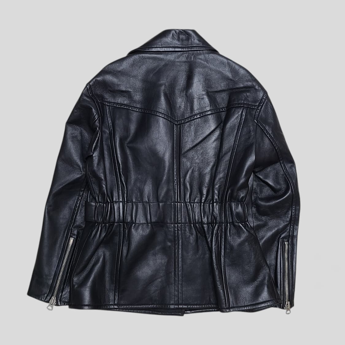 뮤제 양가죽라이더자켓 상품이미지10