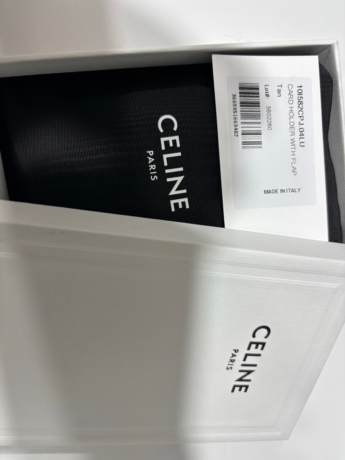 [A급] 셀린느 트리옹프 캔버스 플랩 카드홀더 탄 상품이미지8