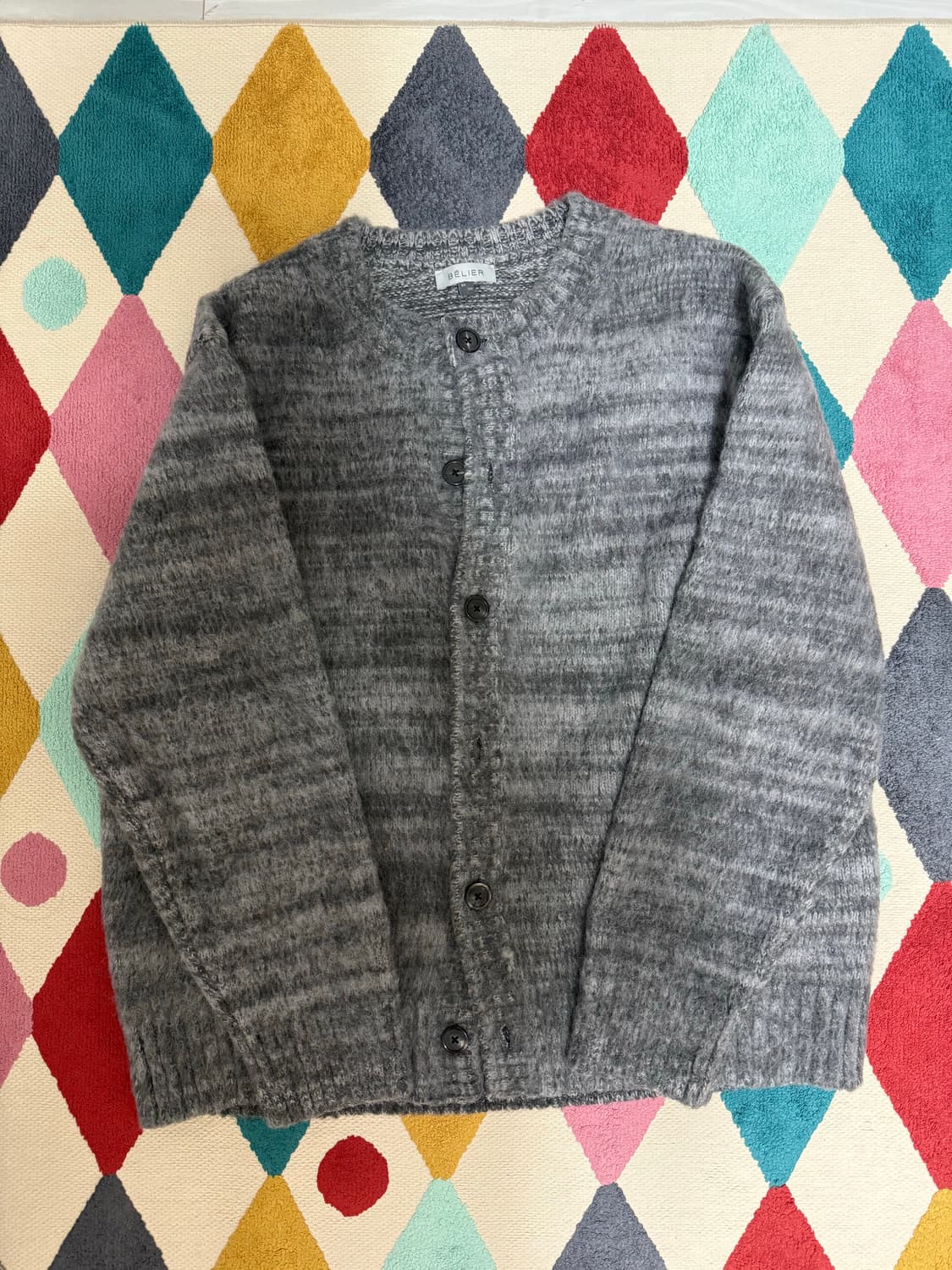 벨리에 브러쉬드 탐 가디건(100) 상품이미지2