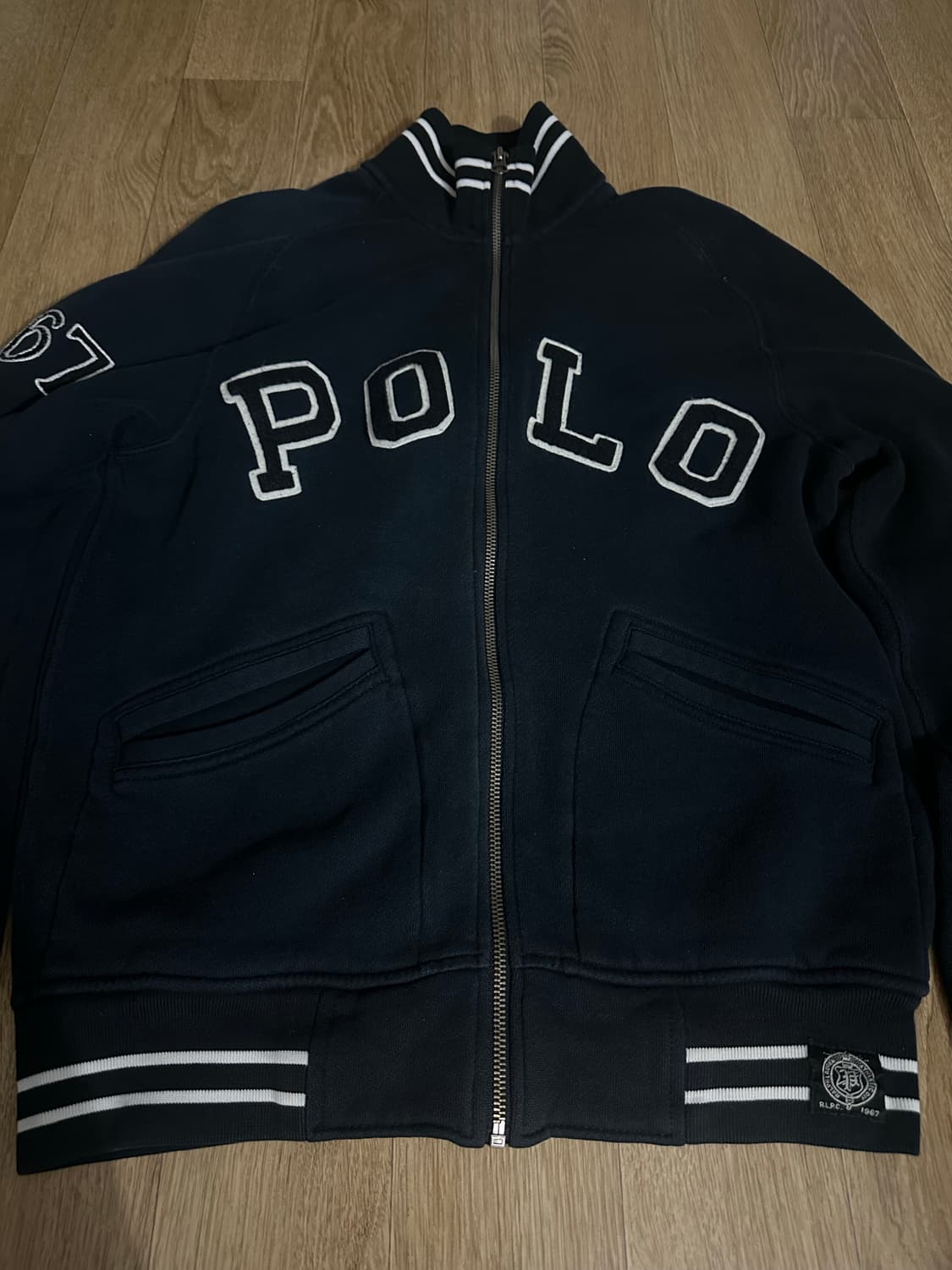 vintage 폴로 집업 상품이미지2