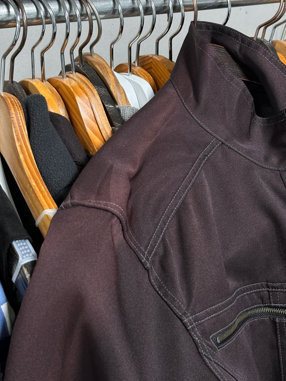 Cs club 마룬 워크자켓  상품이미지7