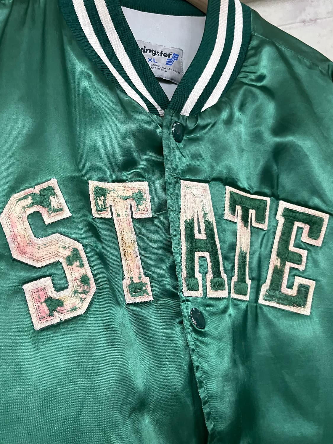 90s USA VINTAGE STADIUM JACKET  상품이미지4