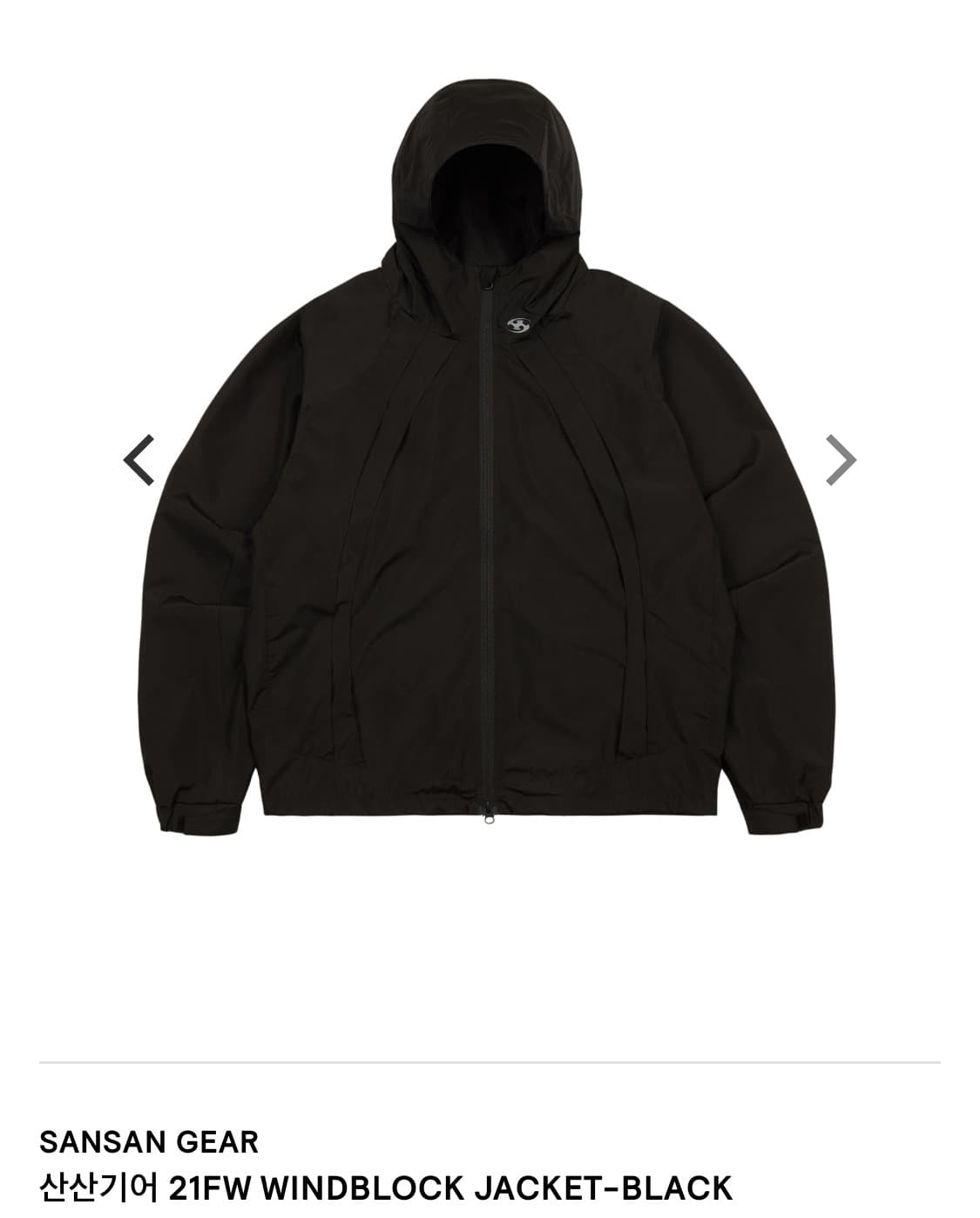 21fw 블랙 윈드블락 자켓 상품이미지2