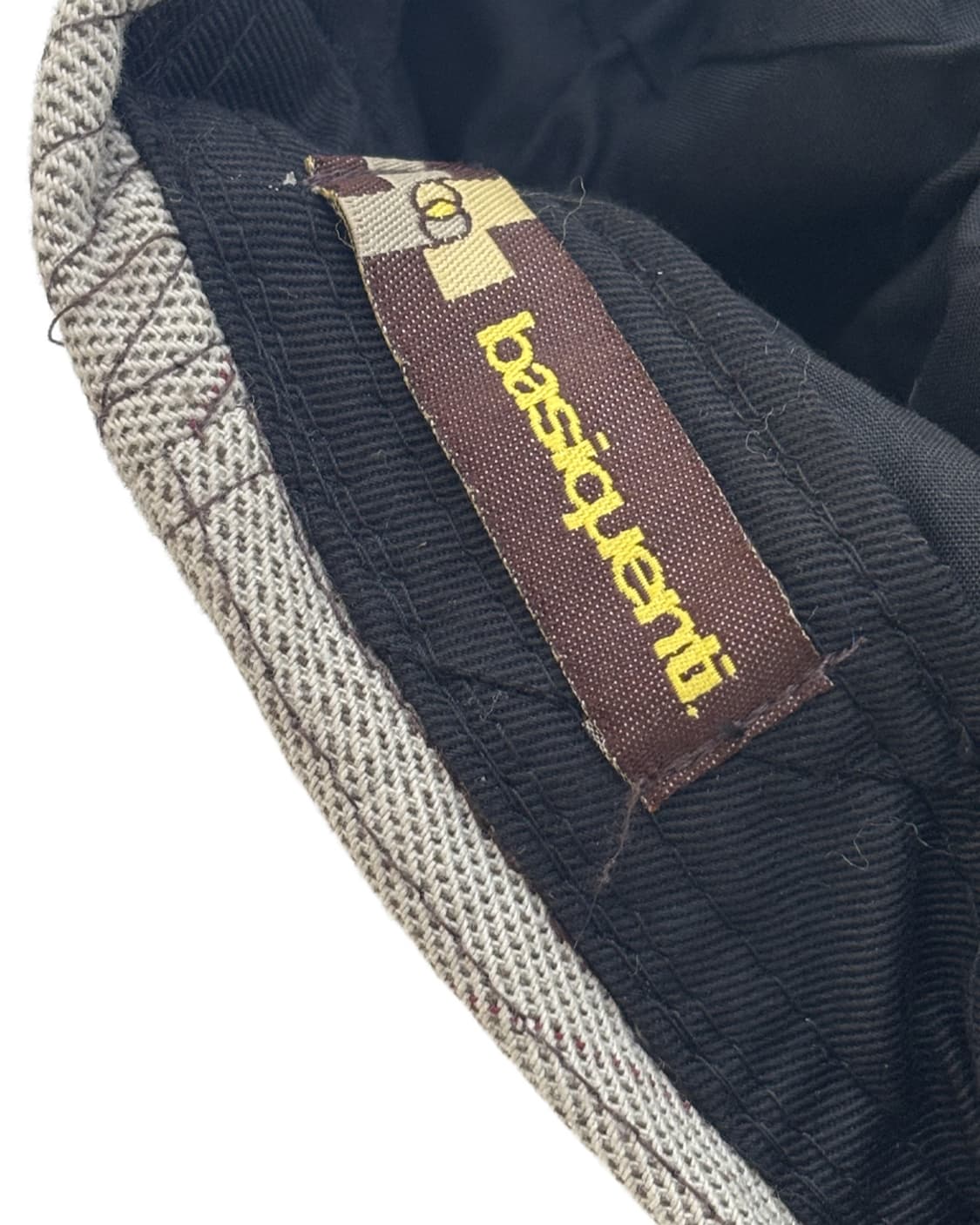 basiquenti 빈티지 핀스트라이프 헌팅캡 상품이미지5