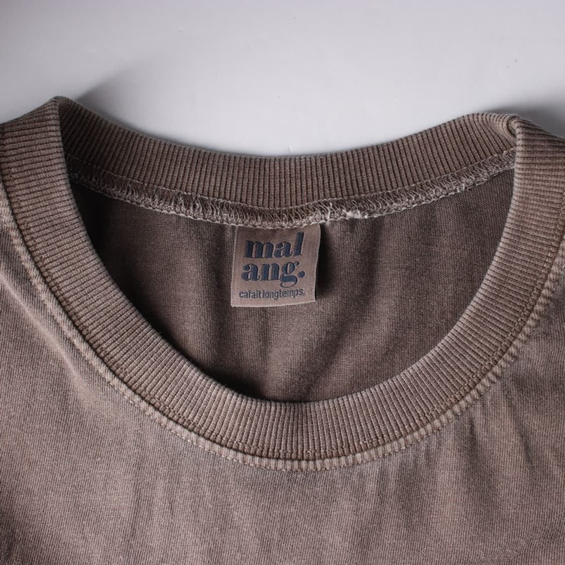 malang befearless 로고 워싱 그래픽 티셔츠 상품이미지5