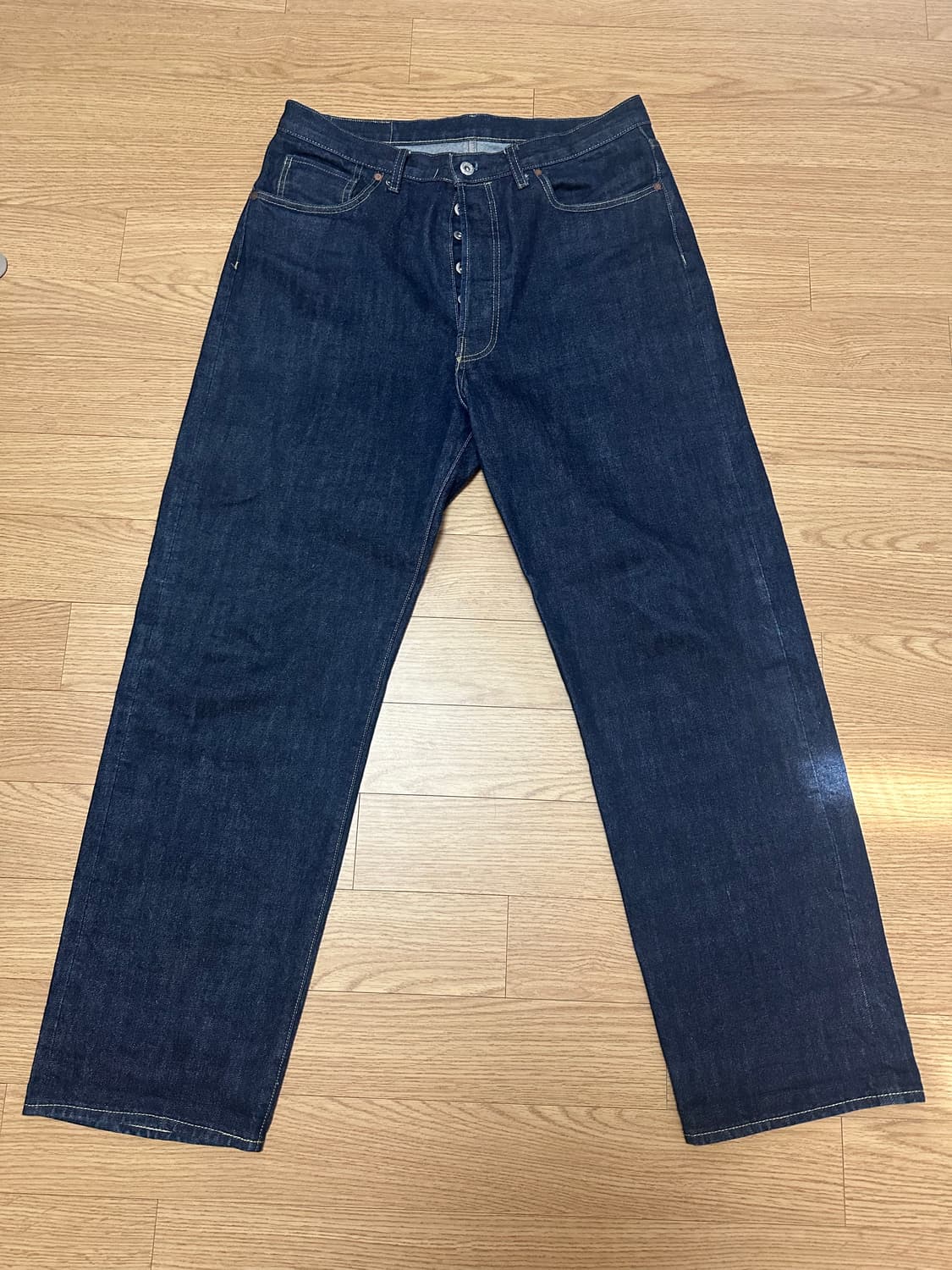 아웃스탠딩 W.W.II 셀비지 데님 팬츠 L 상품이미지1