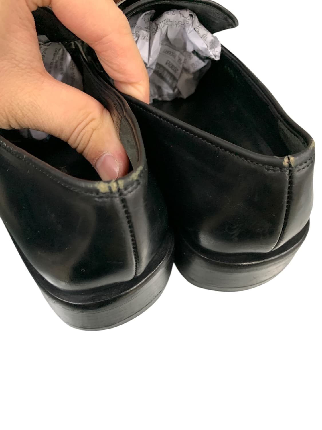 구찌 스퀘어토 로퍼 블랙 37(235) (Gr-3210) 상품이미지8