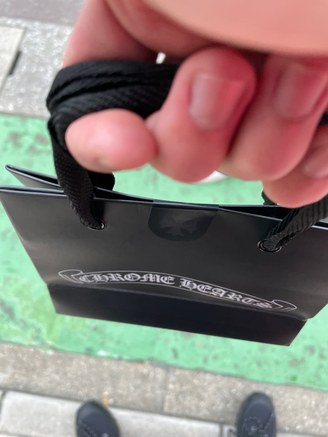 새상품 급처 크롬하츠 실리크롬 그린 크로스 펜던트 상품이미지1