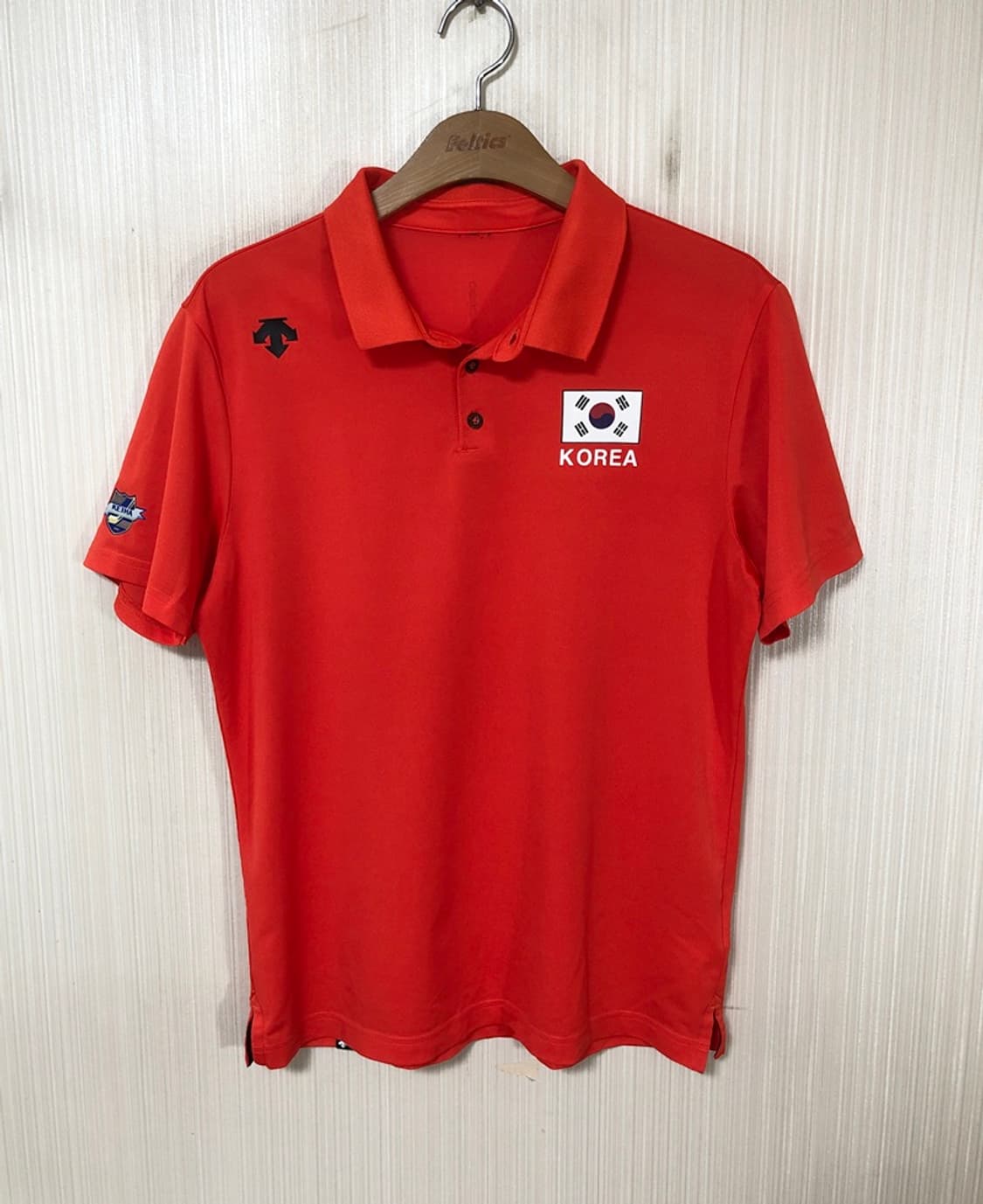 데상트국대 국대KOREA 국대폴로티셔츠 95 오렌지 상품이미지2