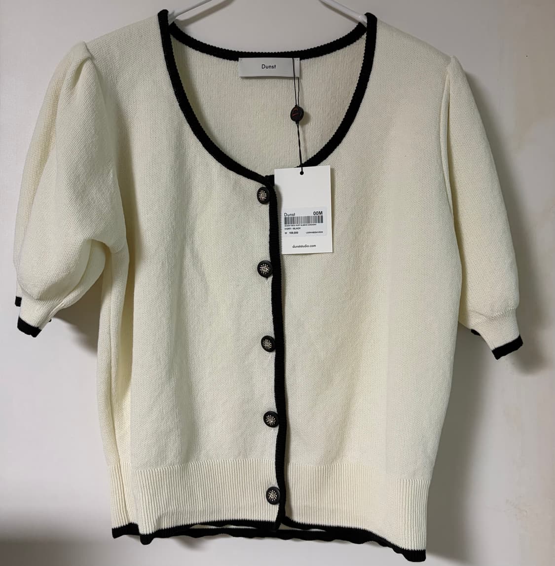 던스트 스쿱넥 가디건 M 새상품 상품이미지2