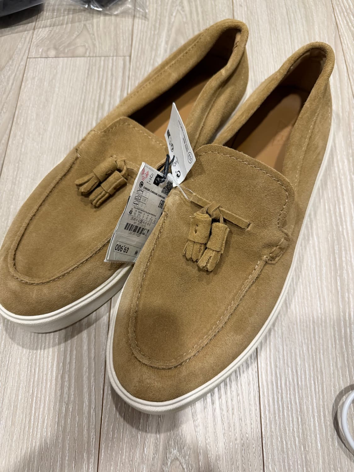 자라 테슬 로퍼 카멜  상품이미지4