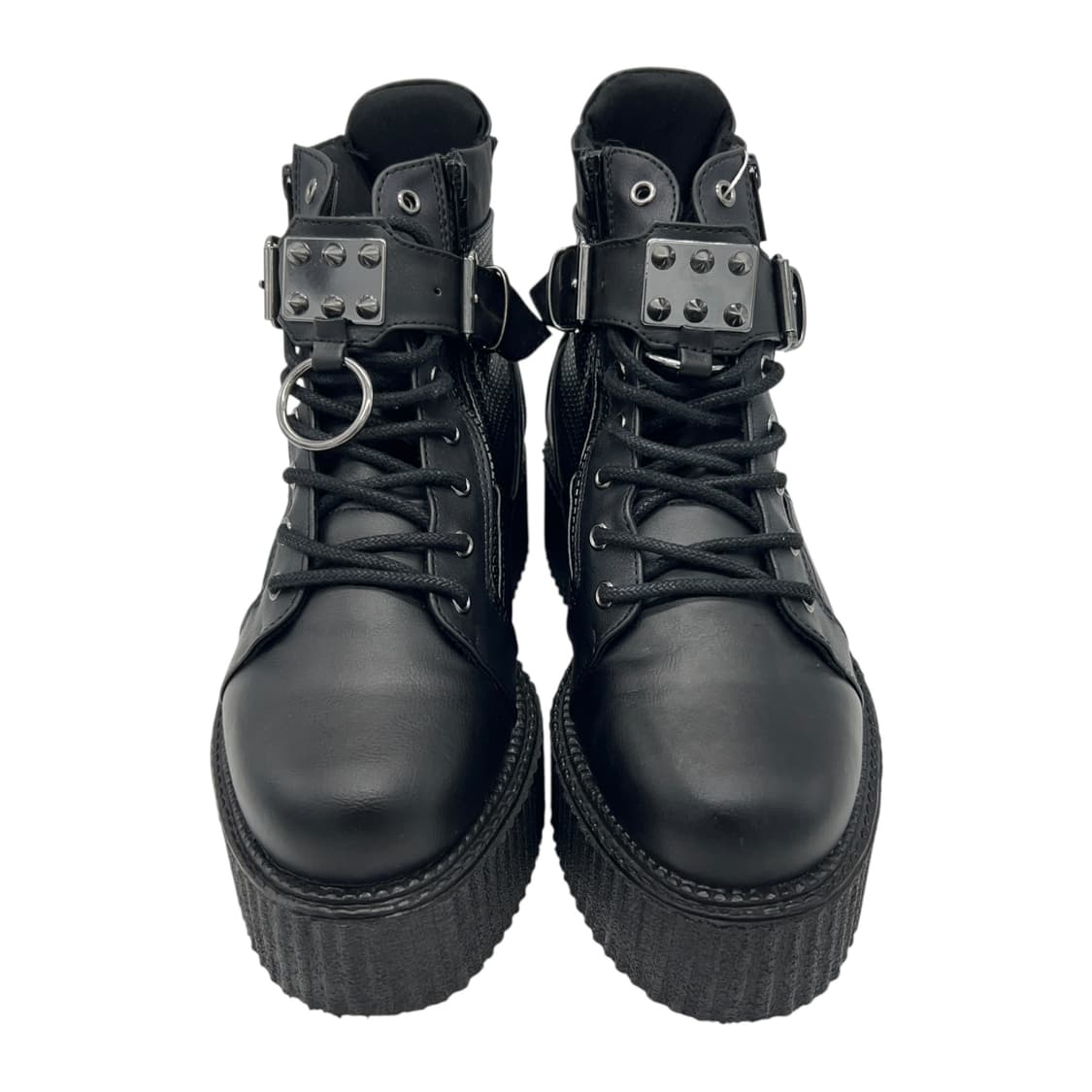 260 데모니아 클리퍼 락 부츠 블랙 (US8) 상품이미지4