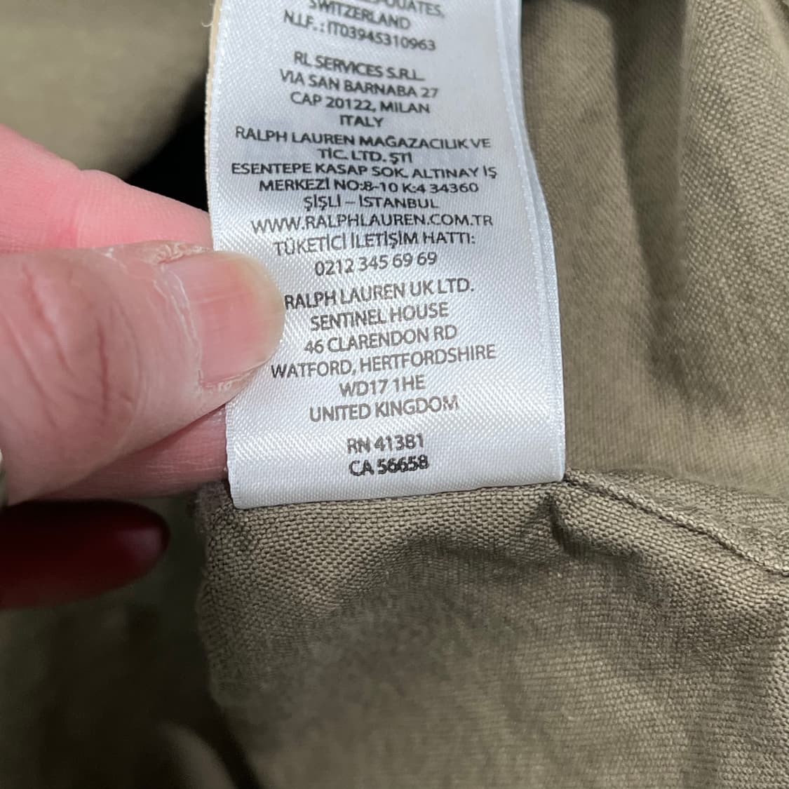 폴로 랄프로렌 qr셔츠 s10075 상품이미지7