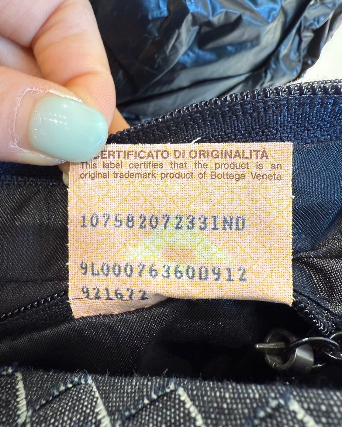 보테가베네타 데님 인트레치아토 토트백  상품이미지9