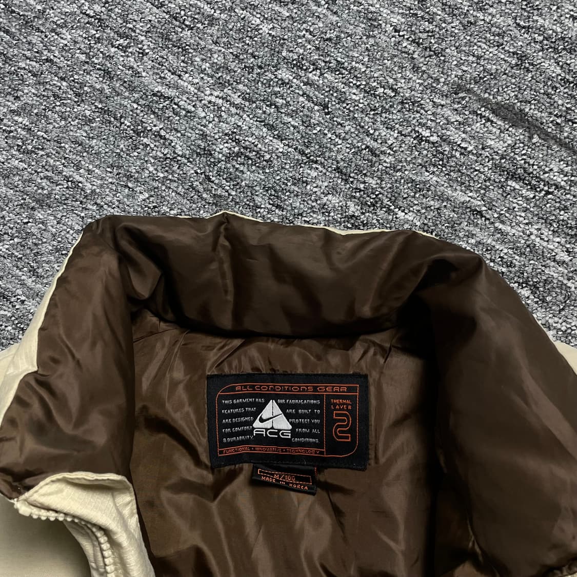 나이키 acg 올드스쿨 나일론 립스탑 다운 베스트y 1959 상품이미지5
