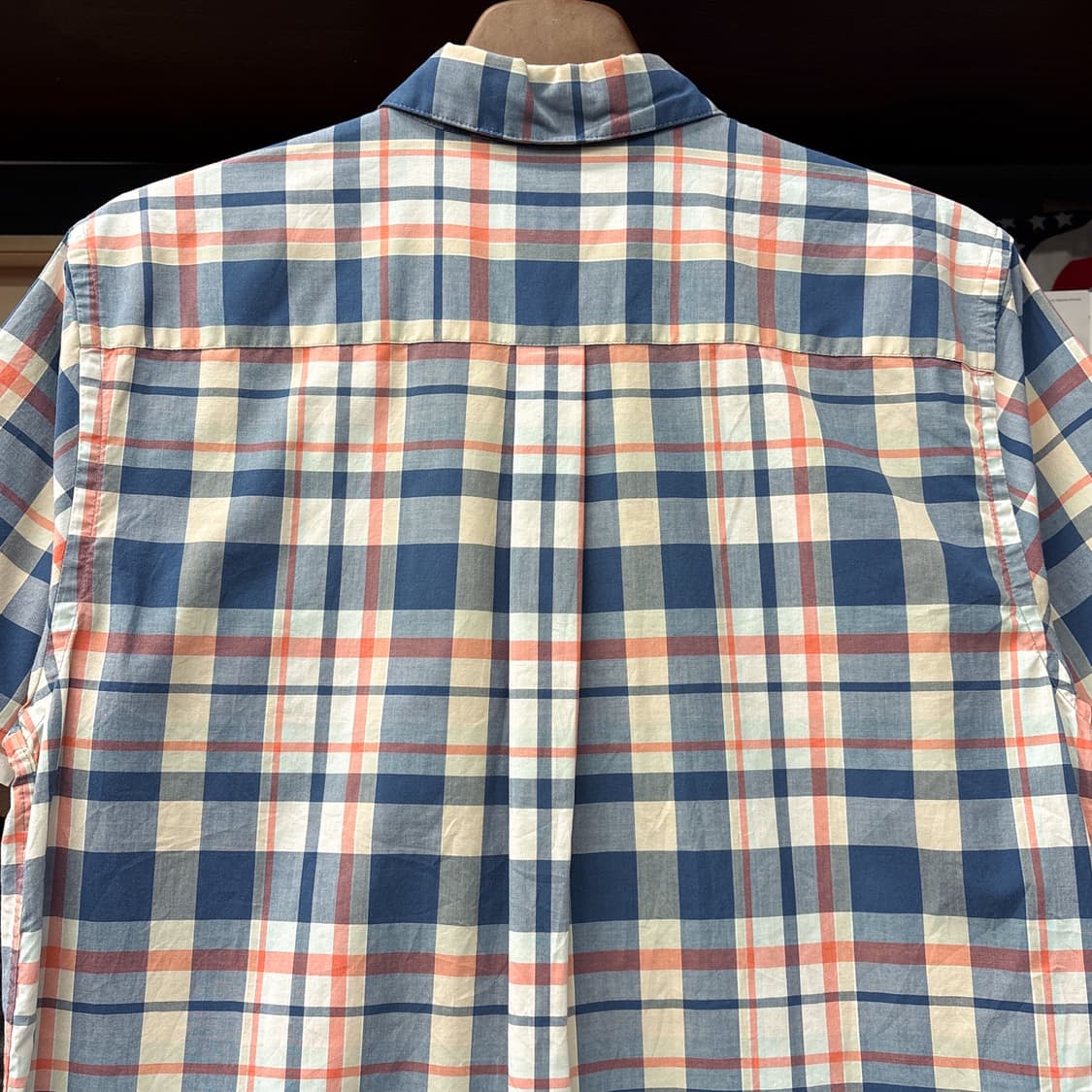 00s 파타고니아 오가닉코튼 멀티체크 클래식핏 반팔셔츠 N1249 상품이미지5