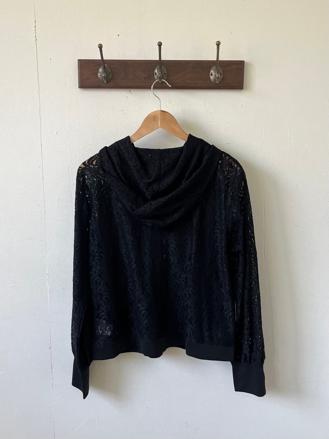 swing by 시스루 후드자켓 상품이미지3