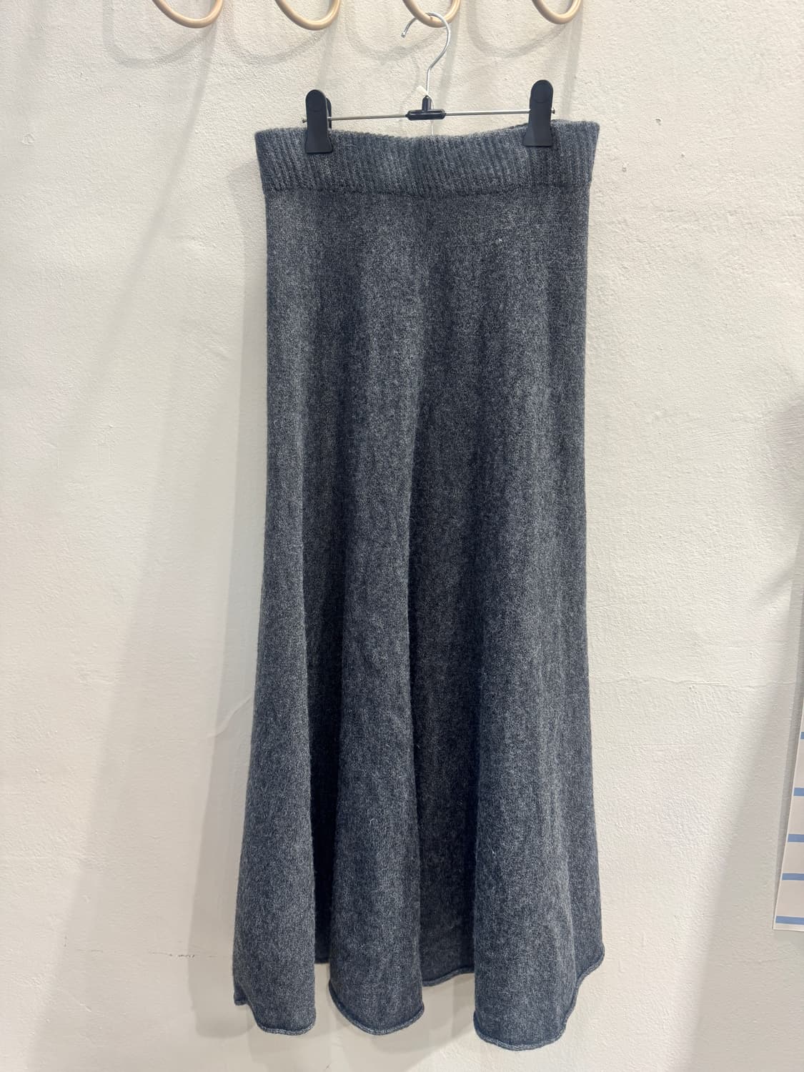 vintage A라인 니트롱 스커트 상품이미지1