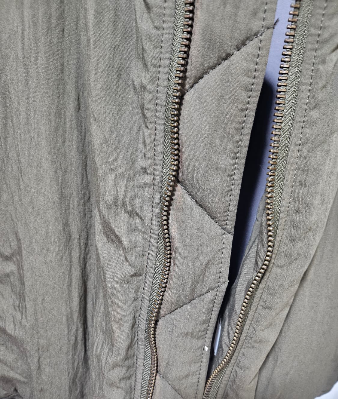 minav 카라 항공점퍼 L 상품이미지5