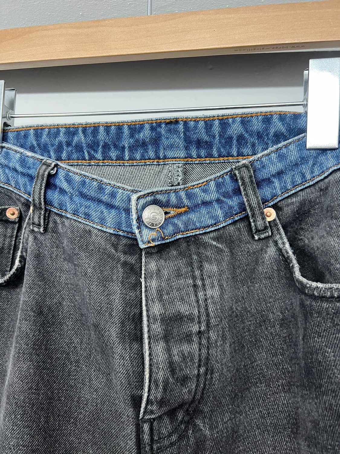 쟈딕 볼테르 투톤 데님팬츠 상품이미지3