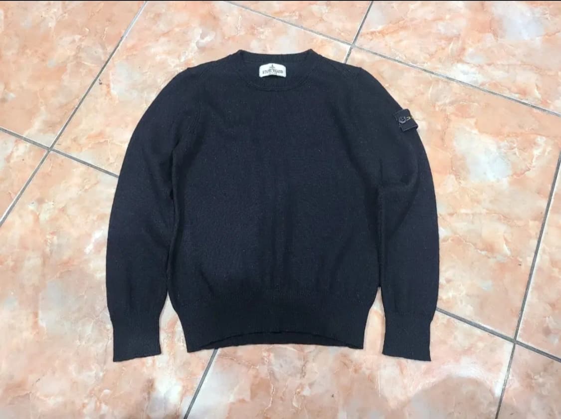 스톤아일랜드 주니어 울 라운드니트 상품이미지1