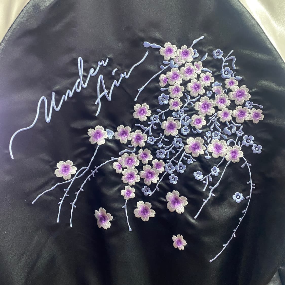 언더에어 벚꽃 스카쟌 블루종 자켓 B3885 상품이미지5