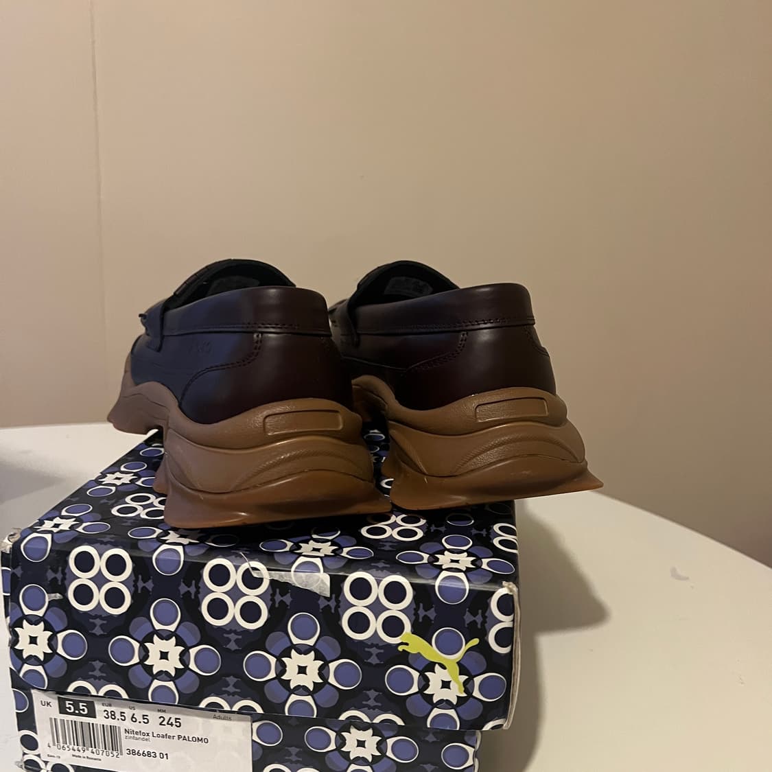 푸마x팔로모 나이트폭스 레더 로퍼 상품이미지3