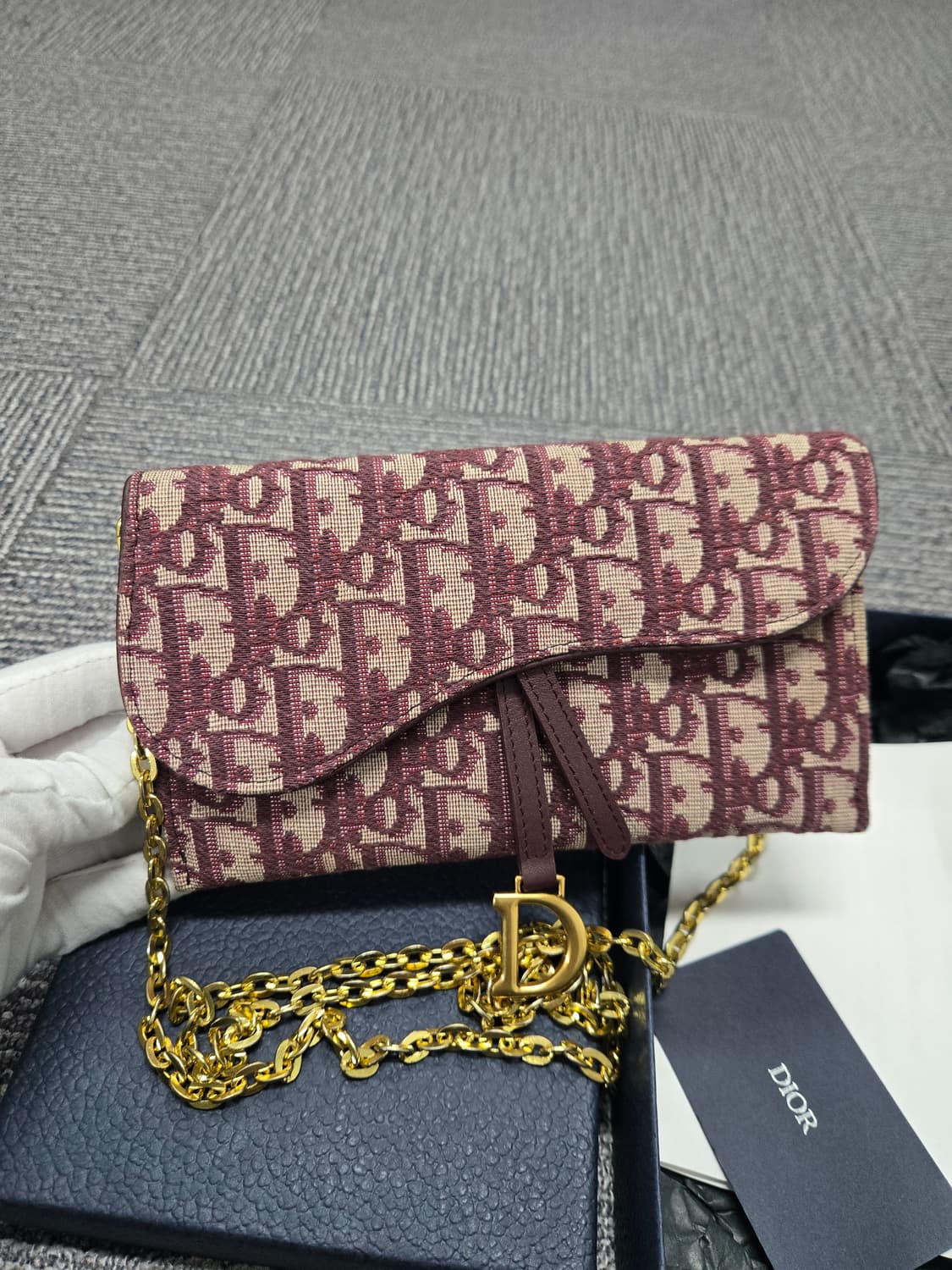 [특가][정품] 디올 오블리크 새들백 상품이미지1