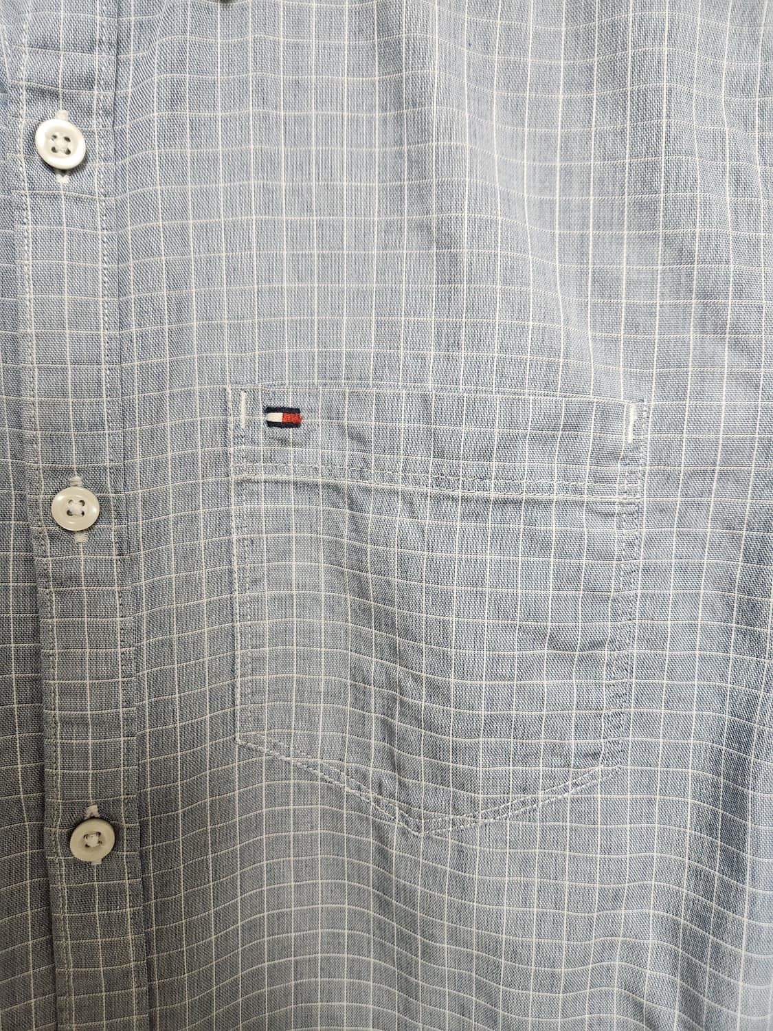 타미힐피거Tommy 체크 셔츠 M - S187 상품이미지5