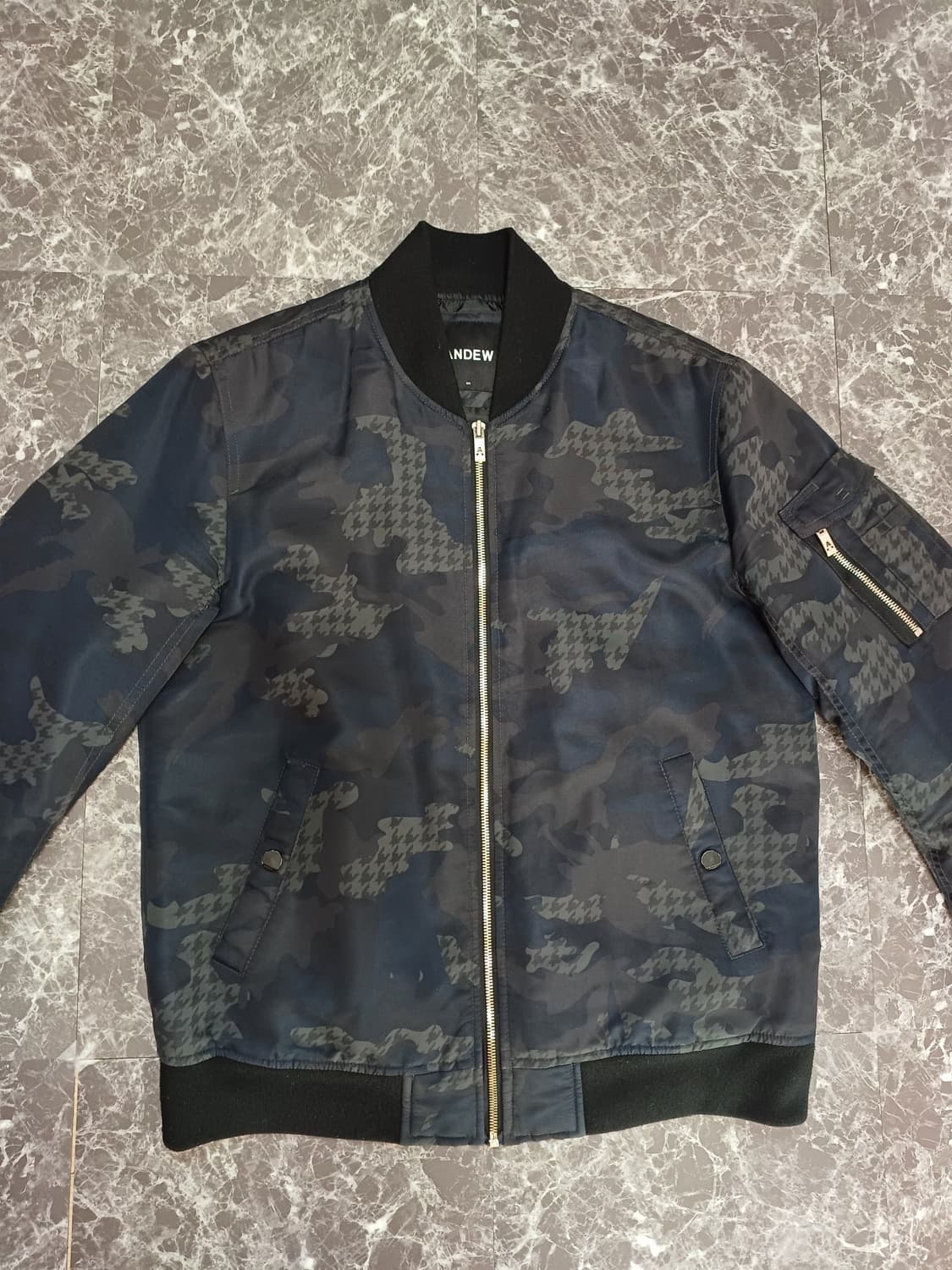 앤드뉴(ANDEW) 카모플라주 블루종 점퍼 100 상품이미지1