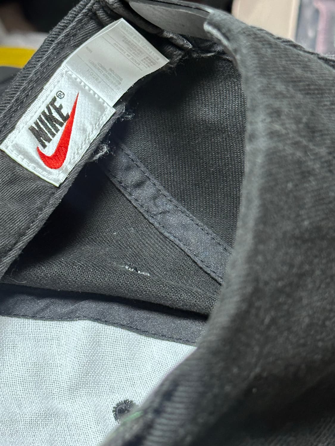 90s 나이키 한정판 빈티지 스우시 캡 Nike Vintage cap 상품이미지5